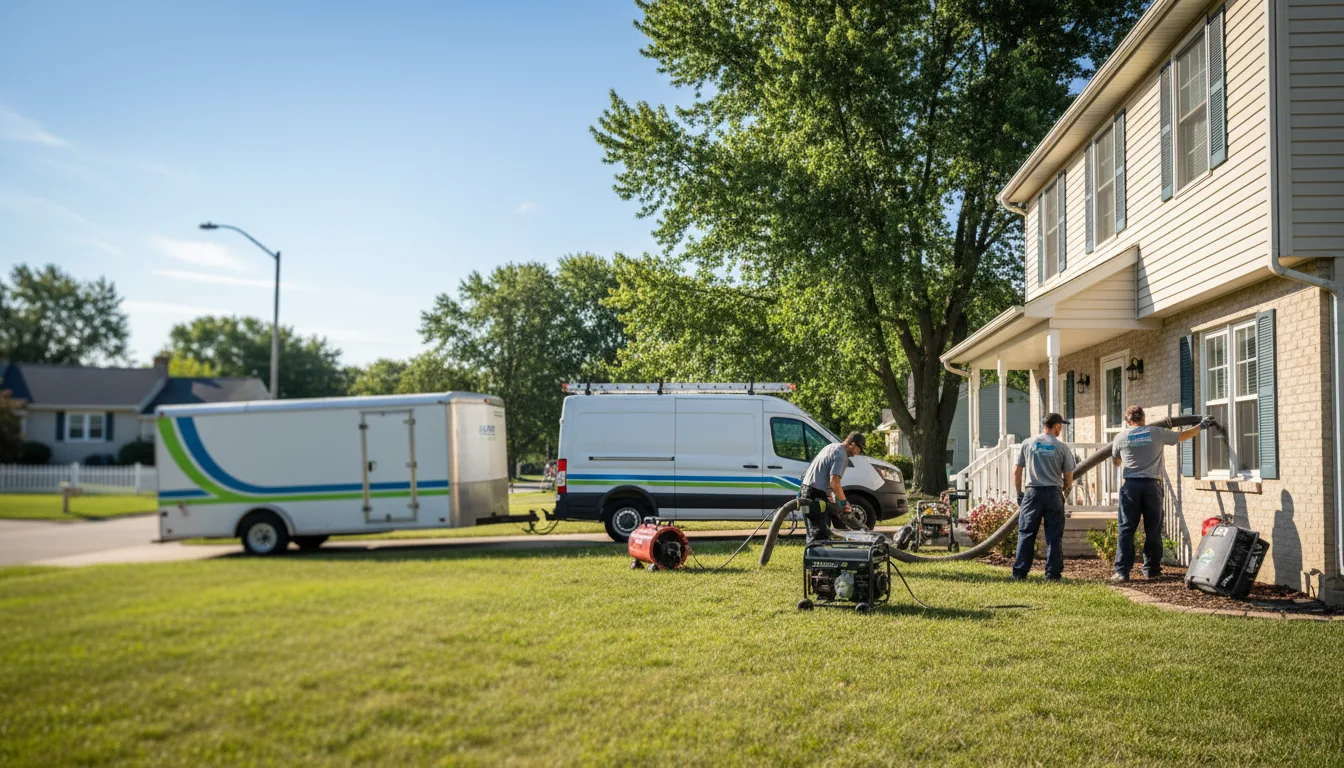 Flooded Basement Restoration And Cleanup With Repair in Surrey, ND near me